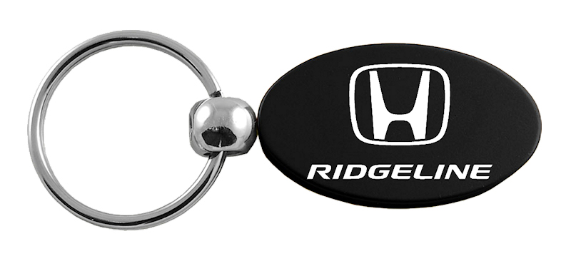Ridgeline Oval Key Fob - Black