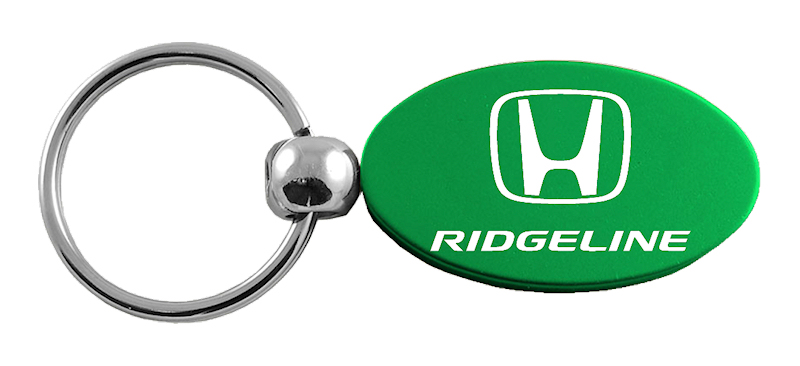 Ridgeline Oval Key Fob - Green