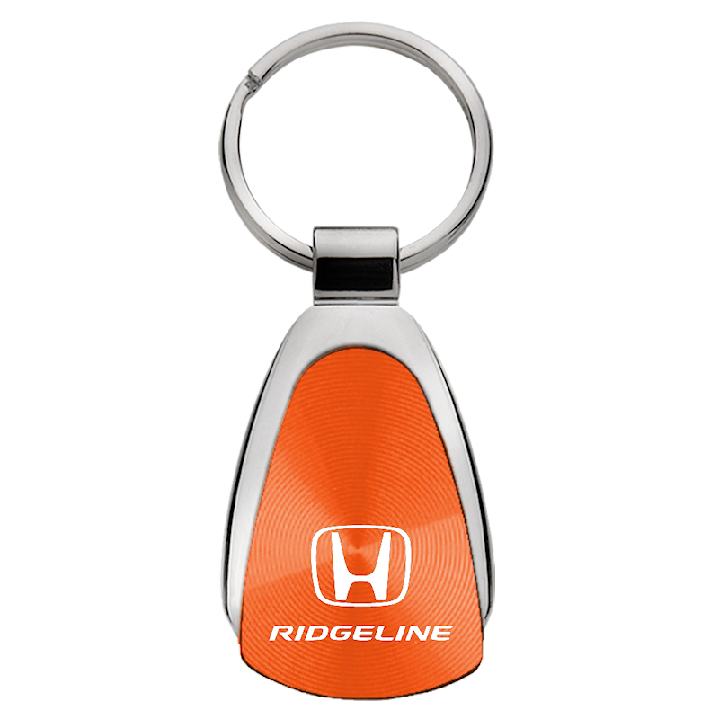 Ridgeline Teardrop Key Fob - Orange
