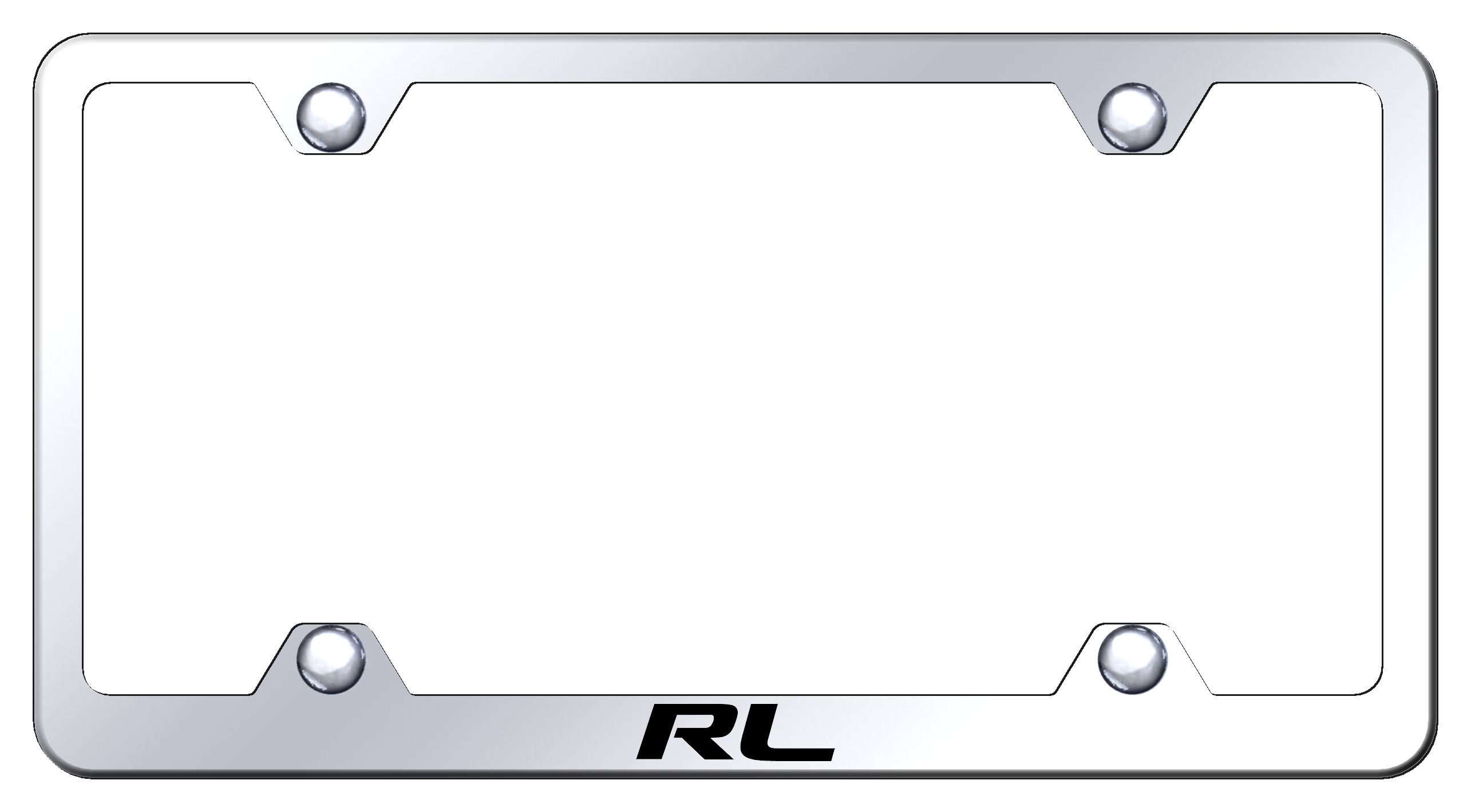 RL Steel Wide Body Frame - Laser Etched Mirrored