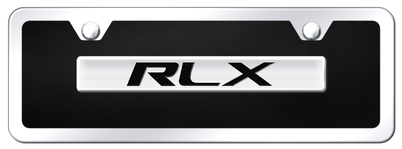 RLX Name Acrylic Mini Kit - Chrome on Black