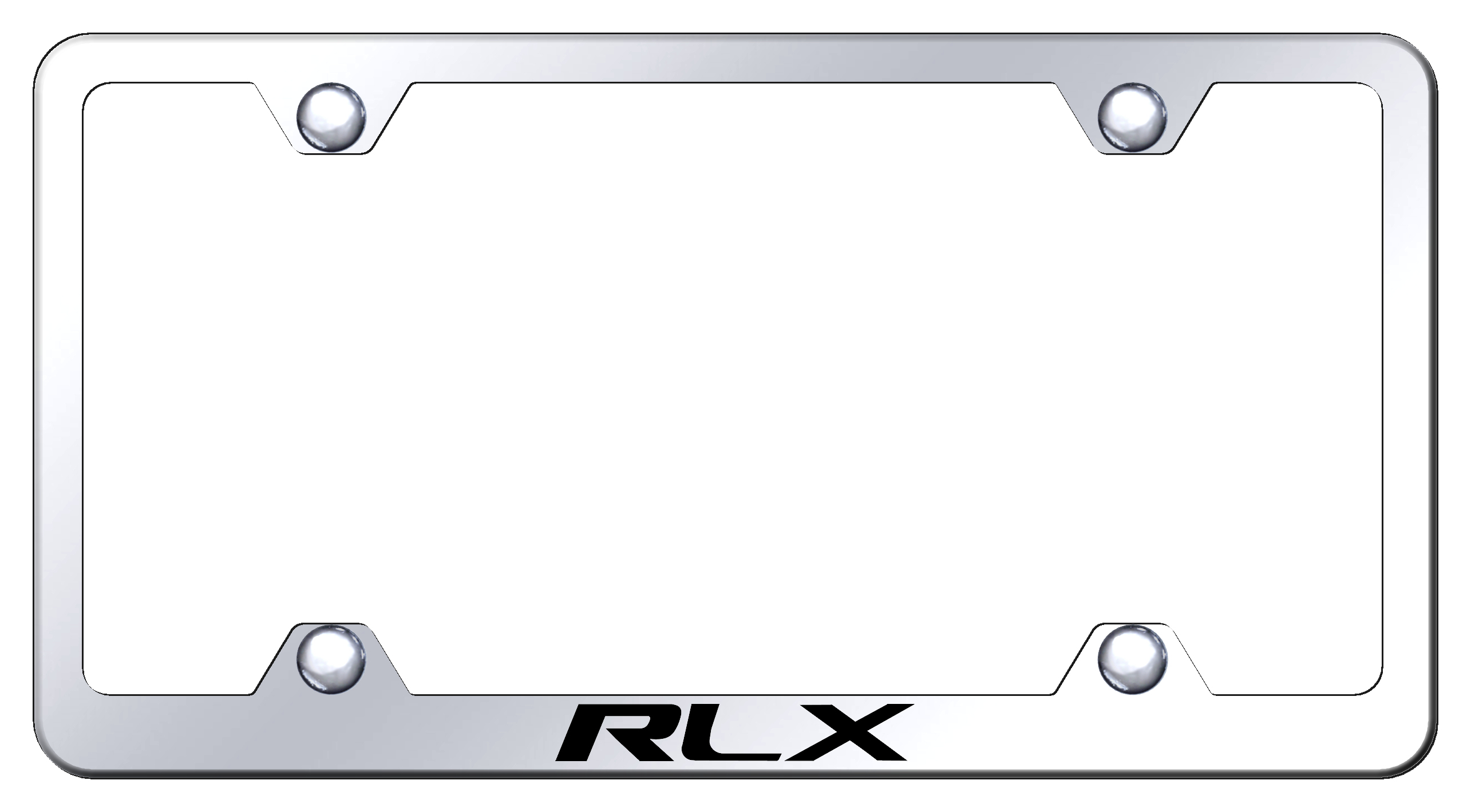 RLX Steel Wide Body Frame - Laser Etched Mirrored
