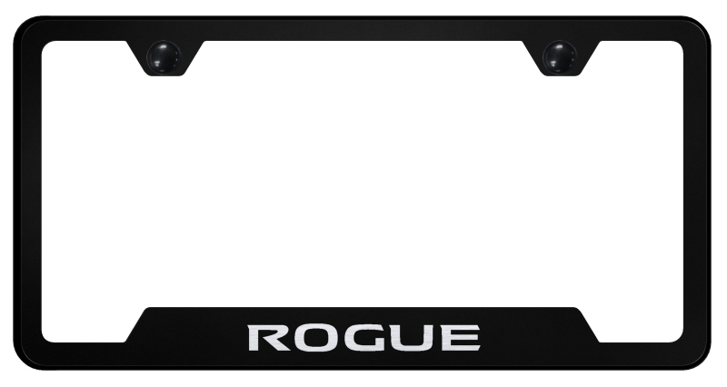 Rogue Cut-Out Frame - Laser Etched Black