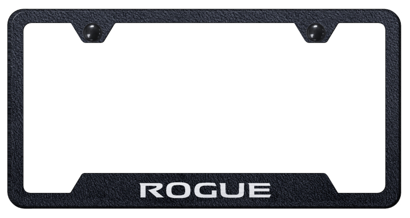 Rogue Cut-Out Frame - Laser Etched Rugged Black