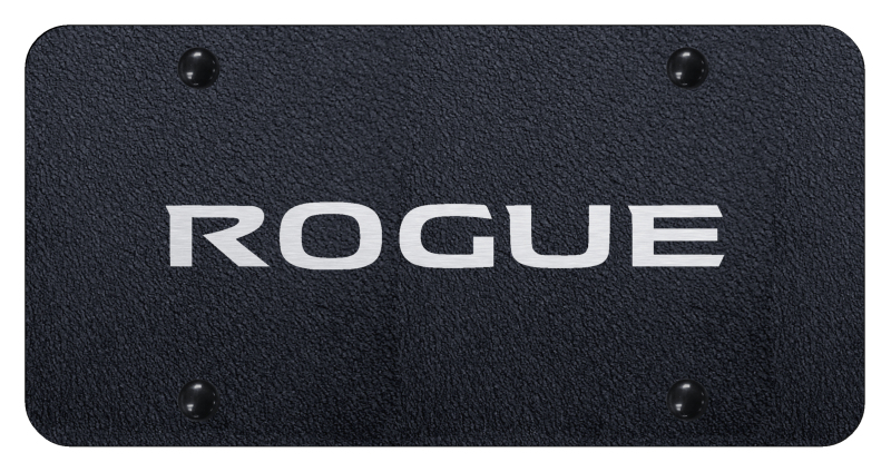 Rogue License Plate - Laser Etched Rugged Black