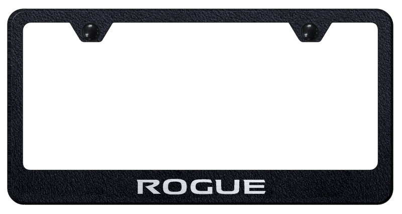 Rogue Stainless Steel Frame - Laser Etched Rugged Black