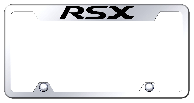 RSX Steel Truck Cut-Out Frame - Laser Etched Mirrored