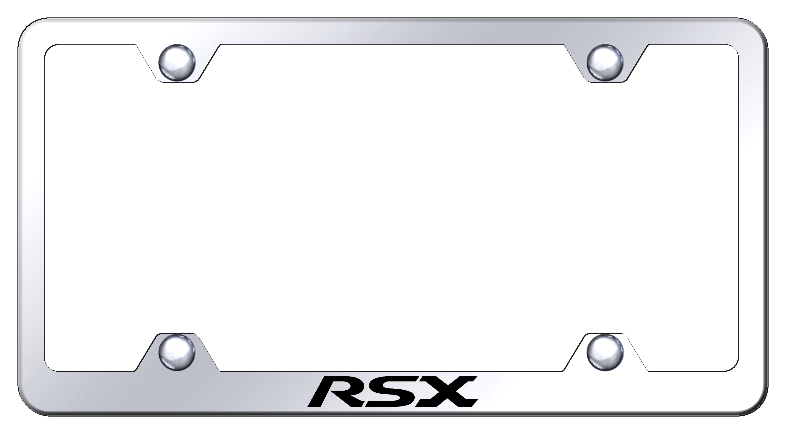 RSX Steel Wide Body Frame - Laser Etched Mirrored