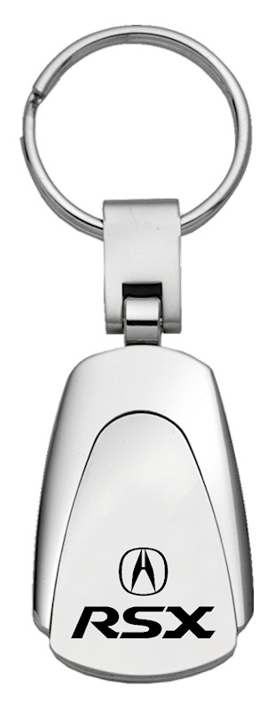 RSX Teardrop Key Fob - Silver