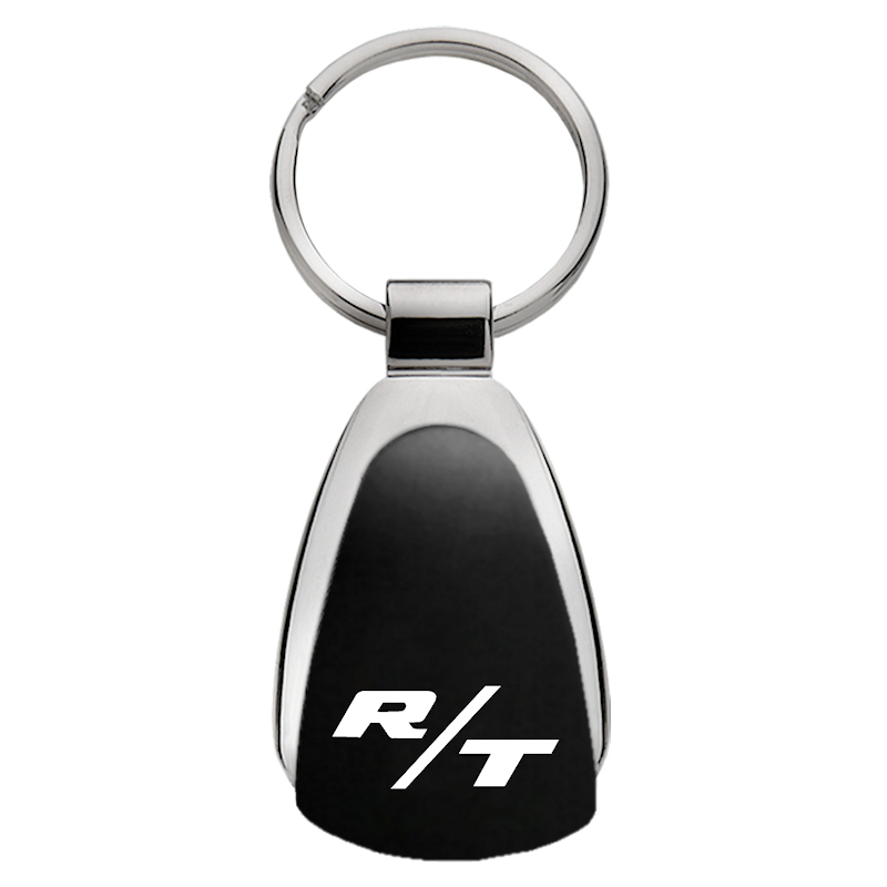 RT Teardrop Key Fob - Black