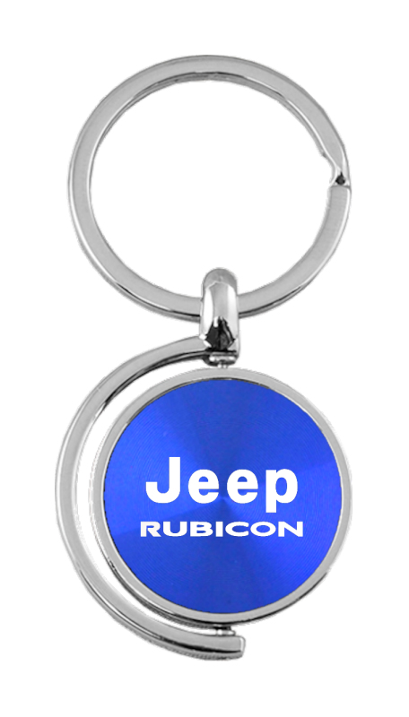 Rubicon Spinner Key Fob - Blue