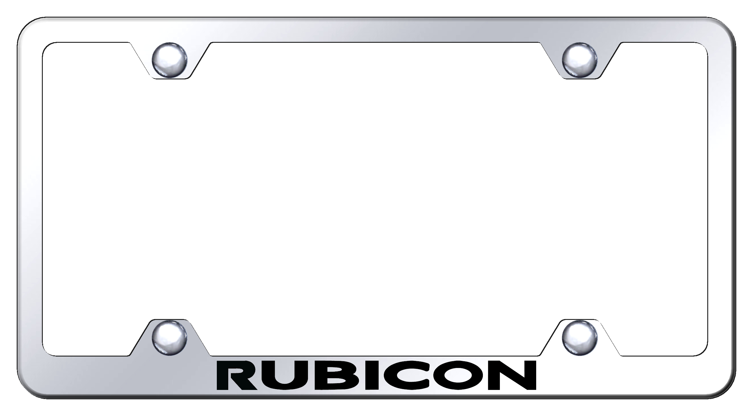 Rubicon Steel Wide Body Frame - Laser Etched Mirrored