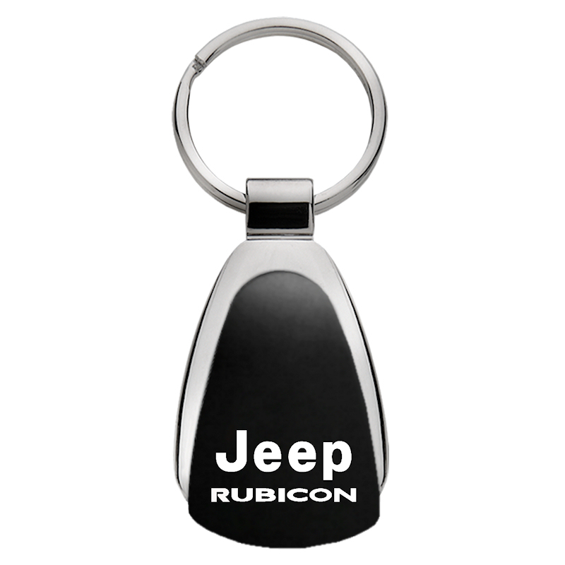 Rubicon Teardrop Key Fob - Black