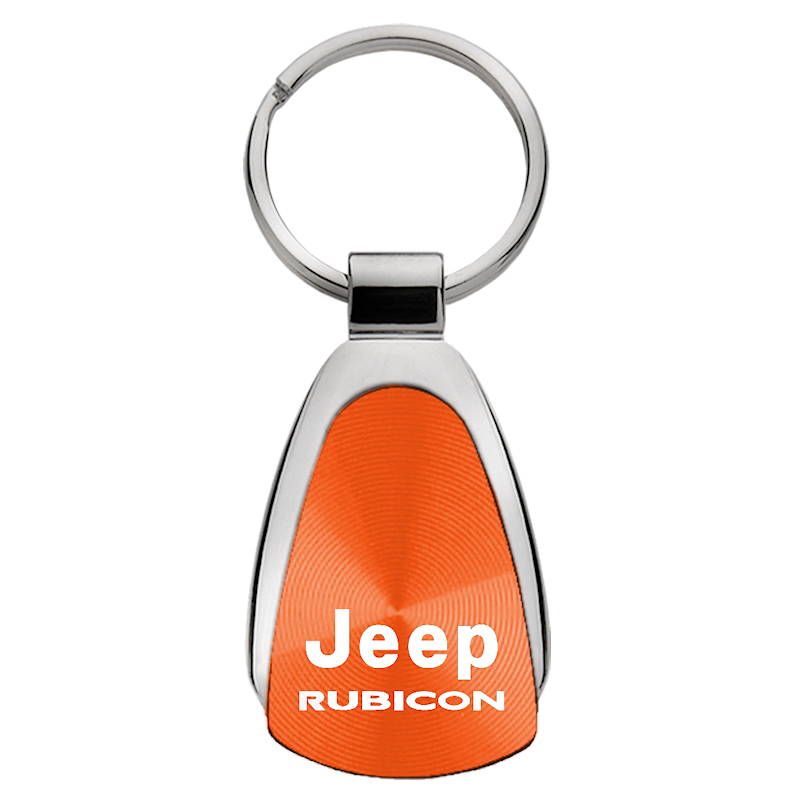 Rubicon Teardrop Key Fob - Orange