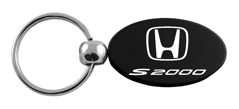 S2000 Oval Key Fob - Black