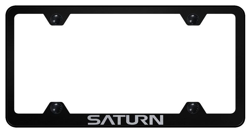 Saturn Steel Wide Body Frame - Laser Etched Black