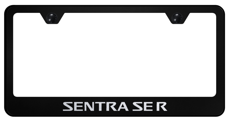Sentra SE-R Stainless Steel Frame - Laser Etched Black