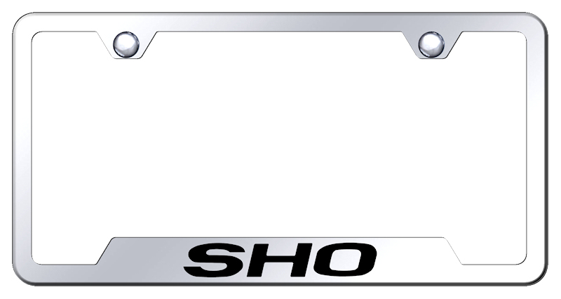 SHO Cut-Out Frame - Laser Etched Mirrored