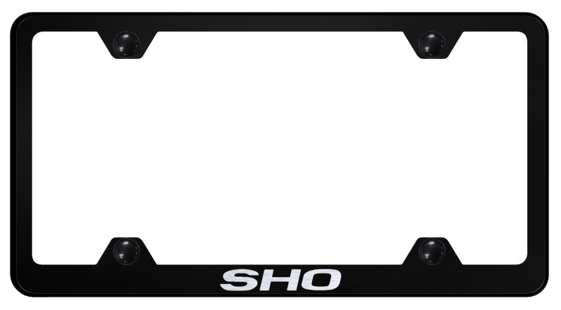 SHO Steel Wide Body Frame - Laser Etched Black