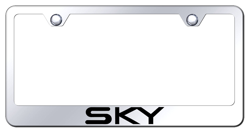 Sky Stainless Steel Frame - Laser Etched Mirrored