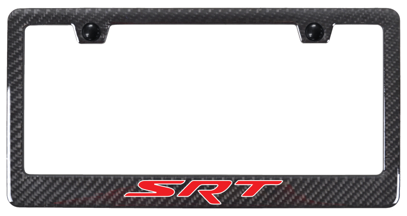 SRT ABS Carbon Fiber Frame - UV Print on Black
