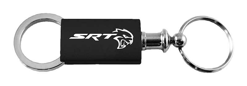 SRT Hellcat Anodized Aluminum Valet Key Fob - Black