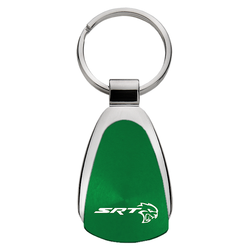 SRT Hellcat Teardrop Key Fob - Green