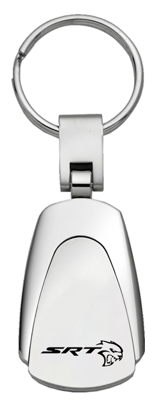 SRT Hellcat Teardrop Key Fob - Silver