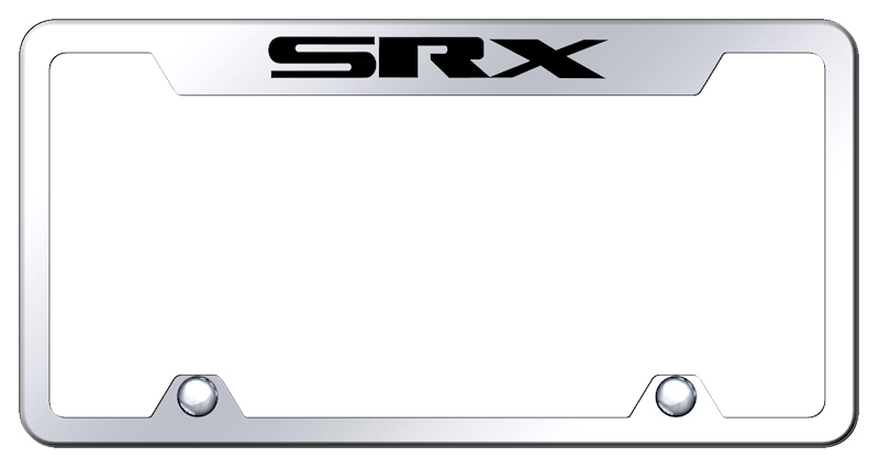 SRX Steel Truck Cut-Out Frame - Laser Etched Mirrored
