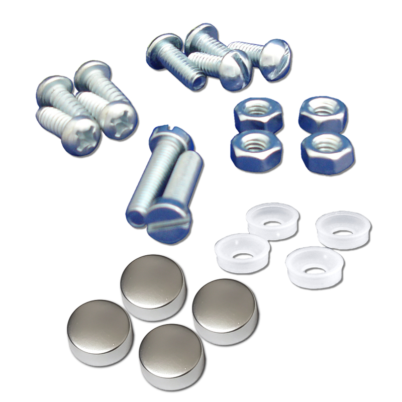 Standard Hrdw/Satin Caps 4pk