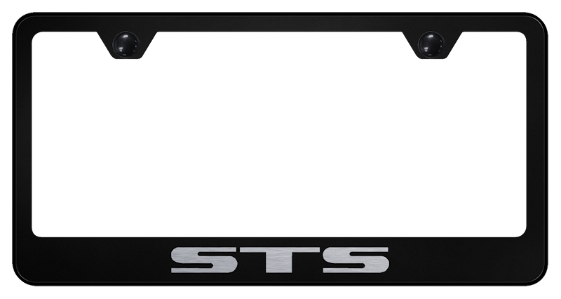 STS Stainless Steel Frame - Laser Etched Black