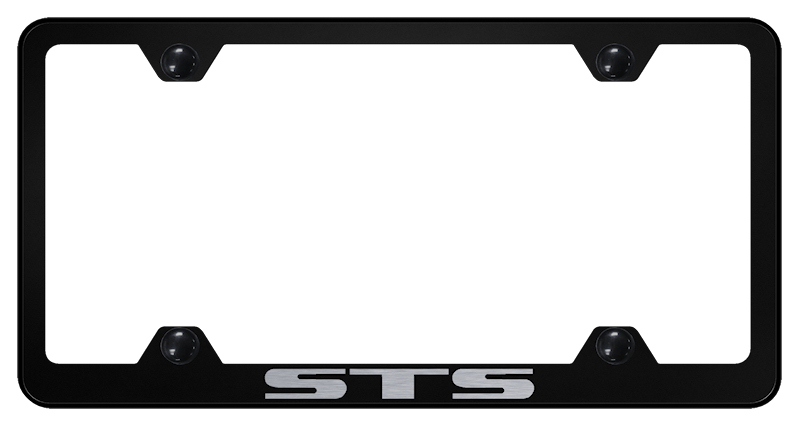 STS Steel Wide Body Frame - Laser Etched Black