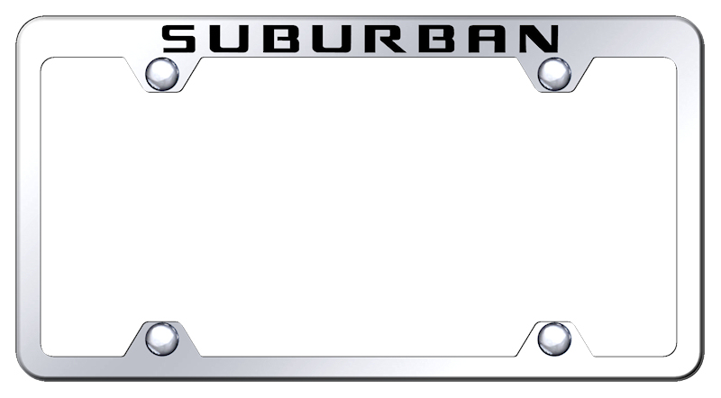 Suburban Steel Truck Wide Body Frame - Laser Etched Mirrored