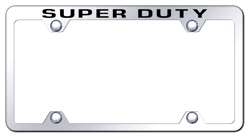 Super Duty Steel Truck Wide Body Frame - Etched Mirrored