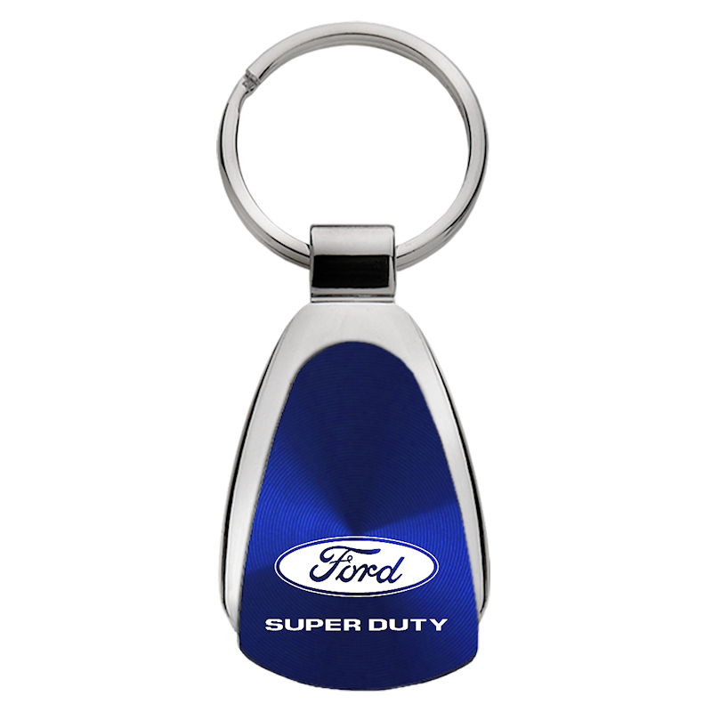 Super Duty Teardrop Key Fob - Blue