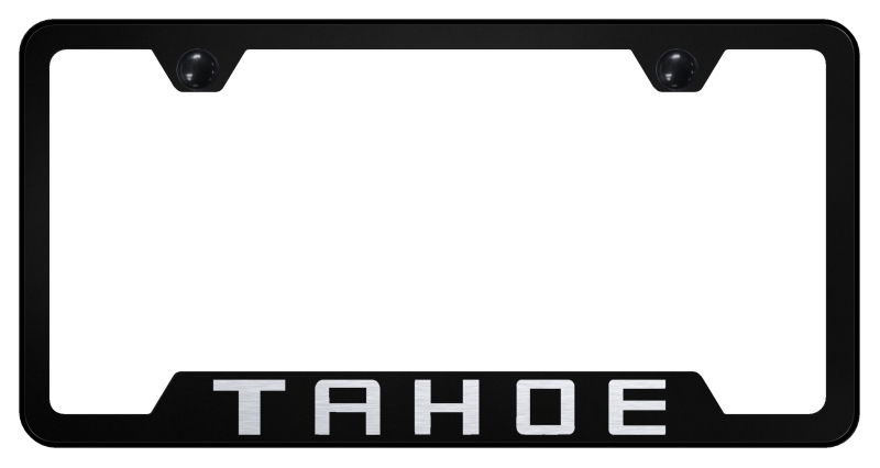 Tahoe Cut-Out Frame - Laser Etched Black