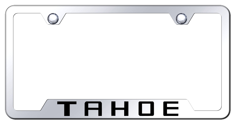 Tahoe Cut-Out Frame - Laser Etched Mirrored