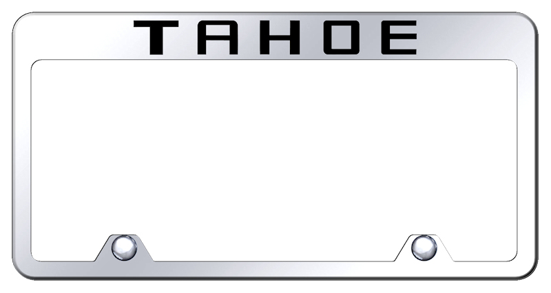 Tahoe Steel Truck Frame - Laser Etched Mirrored
