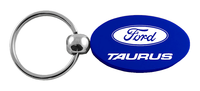 Taurus Oval Key Fob - Blue