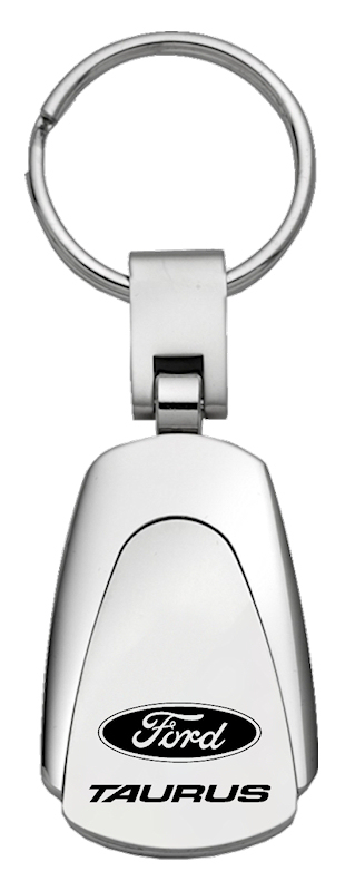 Taurus Teardrop Key Fob - Silver