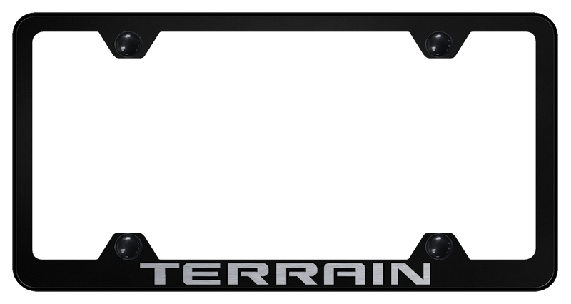 Terrain Steel Wide Body Frame - Laser Etched Black