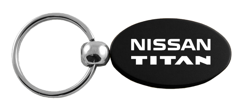 Titan Oval Key Fob - Black