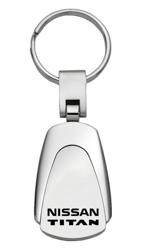 Titan Teardrop Key Fob - Silver