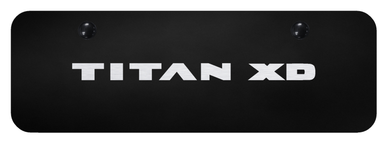Titan XD Mini Plate - Laser Etched Black