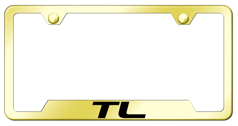 TL Cut-Out Frame - Laser Etched Gold