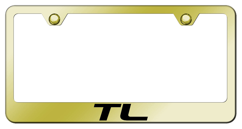 TL Stainless Steel Frame - Laser Etched Gold