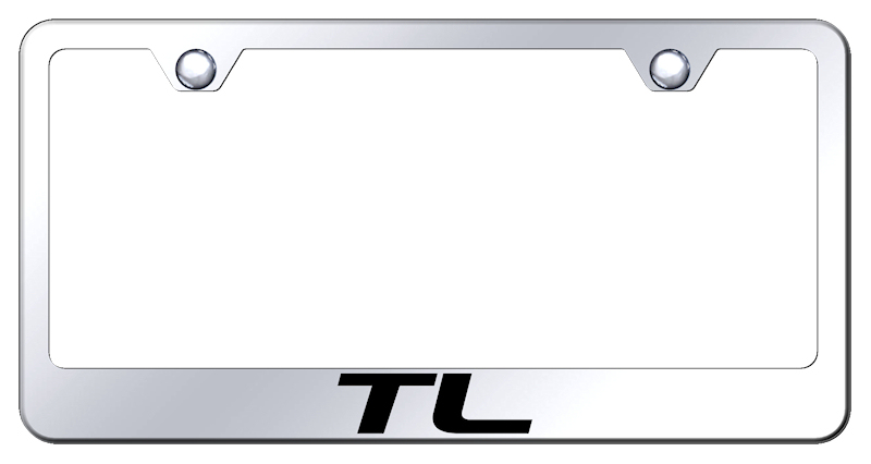 TL Stainless Steel Frame - Laser Etched Mirrored