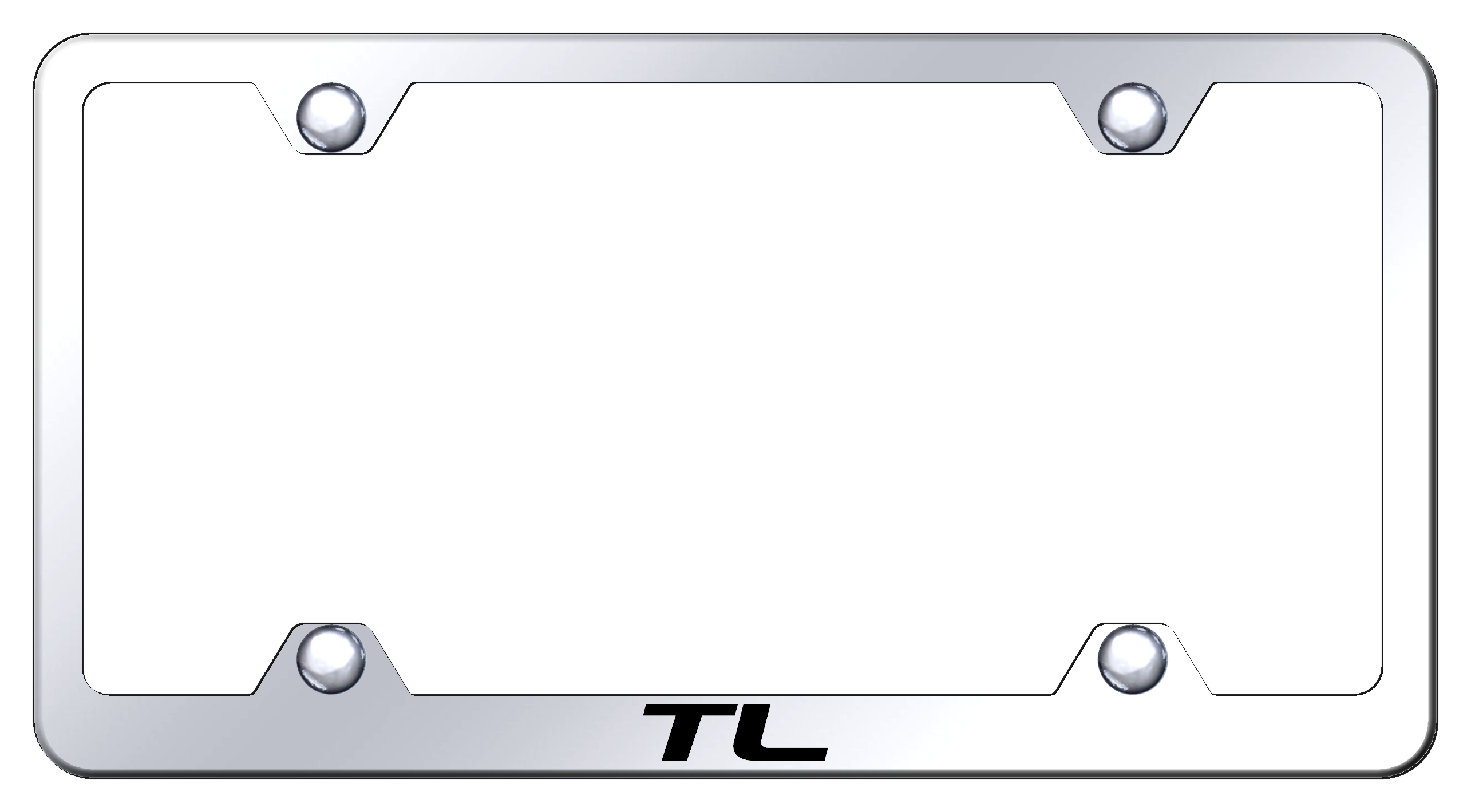 TL Steel Wide Body Frame - Laser Etched Mirrored