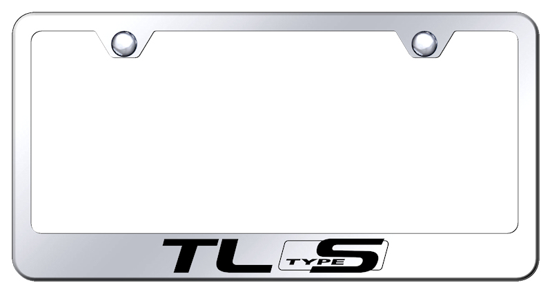 TL Type-S Stainless Steel Frame - Laser Etched Mirrored