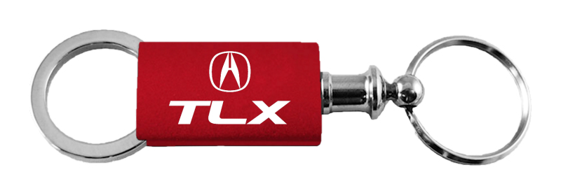 TLX Anodized Aluminum Valet Key Fob - Red